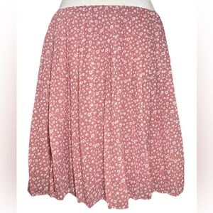 Hollister floral skirt